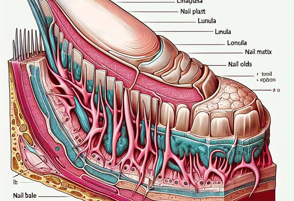 Будова нігтя людини