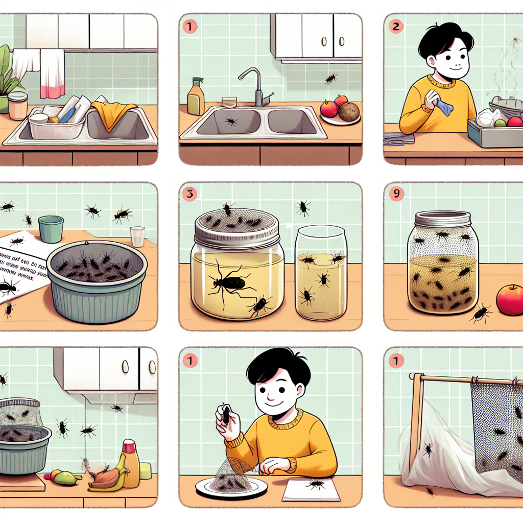 Як вивести мошку в квартирі